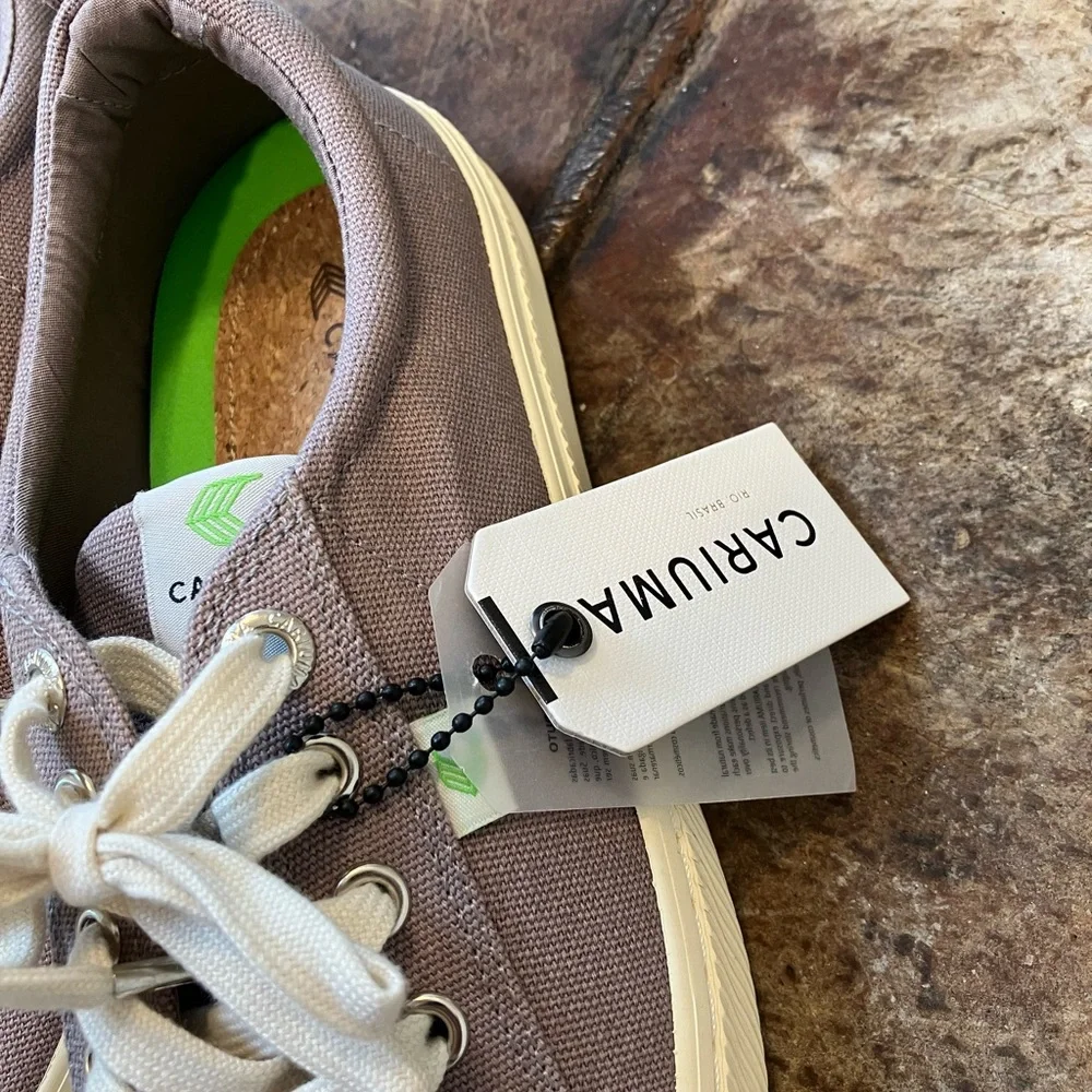 Cariuma Taupe Canvas Sneakers - Picture 5 of 13